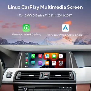 Sistema Linux de 10,25 Polegadas com Carplay Sem Fio GPS Portátil para Carros para BMW Série 5 F10 F11 CIC 2010-2012 - Product Image 2