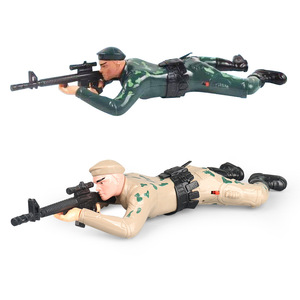 Giocattolo Elettrico per Bambini Soldato Camuffato Cartoon Competitivo con Movimento, Musica e Luci Novità per Bancarelle Notturne - Product Image 1