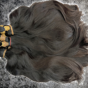 ผมอินเดียแท้ 100% คุณภาพสูง ผมตรงธรรมชาติแบบโบโฮ ไม่มีการต่อผม - Product Image 2