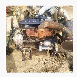 Gut funktionierender gebrauchter yanma Dieselmotor 4TNV98 4TNV98T Bagger Motor Baugruppe