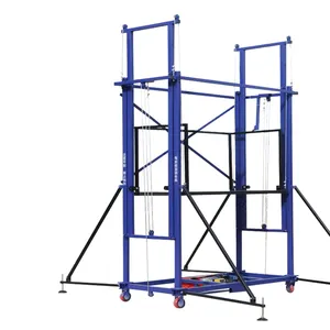 2-10m 500KG Échafaudage électrique mobile soulevant la plate-forme à distance Échafaudage automatique pour la construction de bâtiments de construction