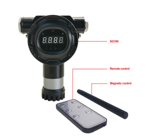 Detector de Gas Fijo SG100-R para CH4, con Sensor a Distancia de hasta 1000m, 4-20mA/RS485/3 Relés, Detector de Gas Fijo SG100-R con Alarma - Product Image 3