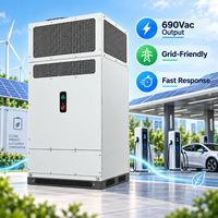 Convertisseur de stockage d'énergie bidirectionnel BESS PCS 3500KW 1500V à grande échelle VSG IP65 Haute efficacité (>99%) Sans transformateur