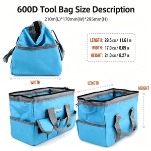 Hi-Spec 130-Piece Home <b>Tool</b> Kit With Safety Glasses And Storage Bag For <b>Diy</b> Projects - Product Image 5