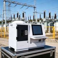 Espectrómetro Elemental de Aceite ASTM D6595 ASTM D6728 TPO100 RDE-OES, Electrodo de Disco Giratorio, Analizador de Desgaste de Lubricantes y Metales