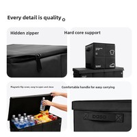 Boîte de rangement pliable pour coffre de voiture Basa SN1 pour le camping et les fournitures de finition