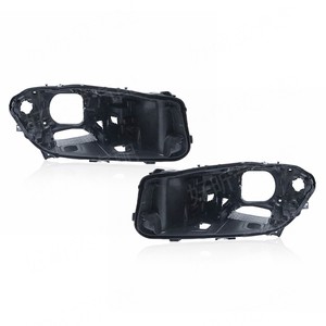 Carcasa Trasera de Faro para BMW Serie 5 F10 2014 2017, Cubierta de Lámpara de Plástico Negro - Product Image 3
