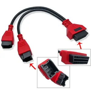 Adaptador de Cable de programación para coche, conector para Chrysler 12 + 8, Autel DS808 Maxisys MS905 906 908 PRO Elite Autel