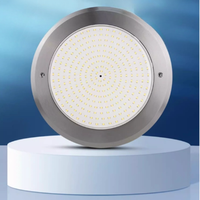 Lumière LED ultra-fine pour piscine, lampe encastrée étanche IP68 pour piscines commerciales enterrées