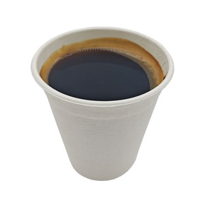 180ml 6oz Compostable Bagasse Coffee <strong>Cups</strong> <strong>OK</strong> Compost PFAS Free PPWR Comply Hot Drink <strong>Cups</strong> for European Cafe Wholesale - Product Image 3