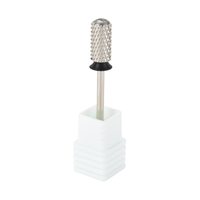 Forets à ongles droits en carbure de tungstène et acier inoxydable Evolisse pour l'élimination du gel épais, manucure, salon, usage domestique, OEM