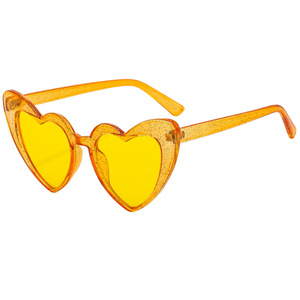 Shiny <span class=keywords><strong>Pink</strong></span> Heart Shaped Óculos De Sol Para As Mulheres Moda Amor Bonito Óculos Com Filtro Uv400 Atividades Do Partido - Product Image 3
