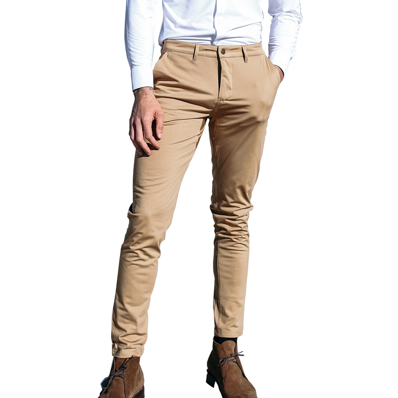 Dress Pants for Men Athletic Fit - Tailored Athletic Pants