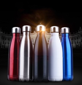 Bpa personalizado al aire libre en frasco térmico libre vacío 500ml 750ml <span class=keywords><strong>1000ml</strong></span> botella de agua aislada de acero inoxidable con logotipo - Product Image 1