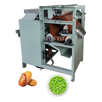 Multifunctionele brede bonen schilmachine / brede bonen snijmachine / brede bonen pelschilmachine
