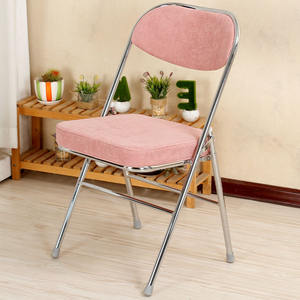 Chaises pliantes avec coussin rembourré Chaise pliable à cadre en métal en acier pour intérieur et extérieur, portable pour événement de fête sur le patio - Product Image 3