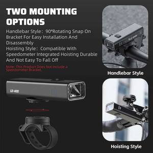 Guidon fixe Rechargeable LED Vélo Lumière Étanche CE Certifié Nuit Équitation Vélo <span class=keywords><strong>Phare</strong></span> avec Batterie Alimentation - Product Image 2