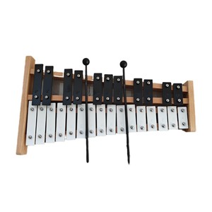 Glockenspiel Xylophone en Aluminium et Bois à 27 Tons pour Enfants, Instrument de Musique à Percussion en Gros, Jouet Musical d'Éveil Précoce - Product Image 2