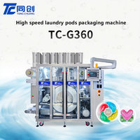 Machine de remplissage automatique de capsules de lessive à grande vitesse, 300 à 1000 capsules par minute, en acier inoxydable