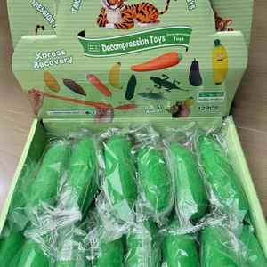 Juguete Antiestrés con Forma de Pepino, Blandito y Agradable al Tacto, para Aliviar el Estrés y la Ansiedad - Product Image 3