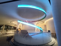 Écran d'affichage LED intérieur de forme irrégulière personnalisée |   Mur vidéo LED personnalisé imperméable pour toutes les formes