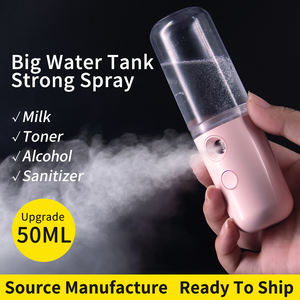 Penyemprot kabut Nano genggam Mini portabel, penyemprot kabut Nano genggam portabel, dapat diisi ulang 50ml, perawatan kulit air, penguap wajah melembabkan - Product Image 2