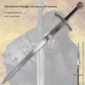 Espada de Radzig de <span class=keywords><strong>Kingdom</strong></span> Come: Deliverance, Réplica a Escala 1:1, Espada de Caballero Europeo sin Filo, Accesorio de Juego COS, Regalo para Niños, Colección, Adorno - Product Image 1