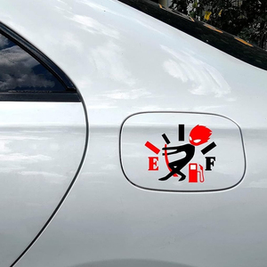 도매 웃긴 기름 많이 먹는 자동차 스티커 데칼, 주유 게이지 포인터 반사 커팅 맞춤 비닐 자동차 스티커 - Product Image 6