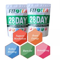 Winstown Factory Detox Tea 28 jours de tisane pour la désintoxication corporelle pour le nettoyage du côlon