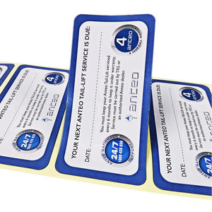 Tùy Chỉnh Hai Mặt In Kính Ngoài Trời Văn Phòng Phẩm Bảo Hành Writable Với Ngày Nhãn Sản Phẩm Dán Cho Nhãn Hiệu Riêng - Product Image 4