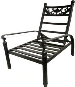 Chaise longue Piscine extérieure Chaises longues Ensemble <span class=keywords><strong>de</strong></span> chaise longue imperméable en fonte d'aluminium - Product Image 1