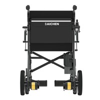 Fauteuil roulant électrique pliable en alliage d'aluminium léger, tout-terrain, anti-basculement, à roues rétractables, pour personnes âgées - Vente chaude