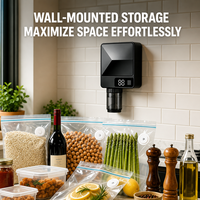 Machine de mise sous vide murale automatique pour la conservation des aliments à domicile, scelleuse sous vide pour bocaux Mason