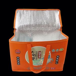 Waterproof Wine <b>Food</b> Delivery Thermal Insulated Cooler <b>Bag</b> Reusable Fast <b>Food</b> Delivery <b>Bags</b> Outdoor Picnic Ice Cooler <b>Bag</b> - Product Image 3