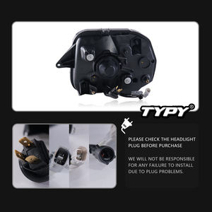 For 2007-2015 Suzuki Jimny Headlight Assembly <b>LED</b> Lens Conversion Kit with Daytime <b>Running</b> <b>Lights</b> Turn Signals 12V New - Product Image 6