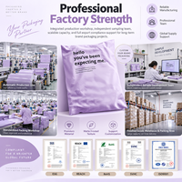 Enveloppe d'Expédition en Plastique Biodégradable et Compostable Écologique, Sacs Polymailers Personnalisés