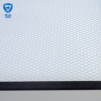Filtro de Aire Plegado Mini Personalizado de Fábrica, Filtro de Panel de Fibra de Vidrio HEPA H14 de Alto Flujo de Aire para Sistema HVAC