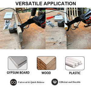 Lames multi-outils à portée extra-longue Lames d'outils oscillants à dents japonaises à dégagement rapide universelles Coupe propre pour bois et plastique - Product Image 4