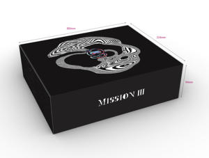 صناديق فاخرة مخصصة سوداء اللون لتغليف بدلات الرجال، علب هدايا ورقية للملابس الرجالية وربطات العنق، صناديق بريدية ورقية للملابس الداخلية، عبوات بريدية - Product Image 3