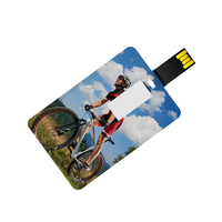 Clé USB Carte de Crédit Musicale 2 Go 8 Go 16 Go 32 Go 64 Go avec Impression de Logo Coloré