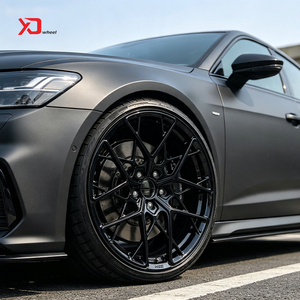 Cerchi Auto Personalizzati Multirazza 5x112 5x114.3 18-26 Pollici Nero Lucido Forgiati per Auto Passeggeri G80 A4L A5 M4 M5 <span class=keywords><strong>S4</strong></span> S5 - Product Image 2