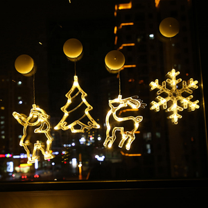 Vente chaude de noël intérieur chaud suspendu décoration veilleuse <span class=keywords><strong>vitrine</strong></span> suspendu lumière décorative led - Product Image 2