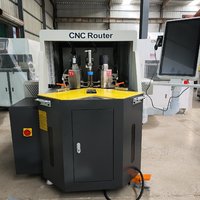 Máquina de Unión de Esquinas CNC de Alta Calidad 2026 Aura 120MM 180MM para Perfil de Aluminio