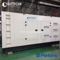 Générateur diesel silencieux Ritech OEM Perkins haute puissance 1000 kVA 500 kVA 300 kVA 200 kVA avec moteur Perkins d'origine
