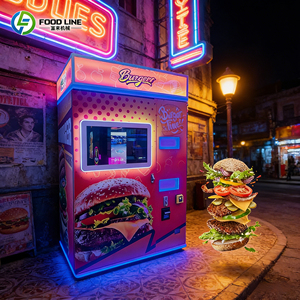 Máquina Expendedora de Hamburguesas Automatizada 24h, Fácil de Usar, con Control Inteligente y Servicio Rápido - Product Image 4