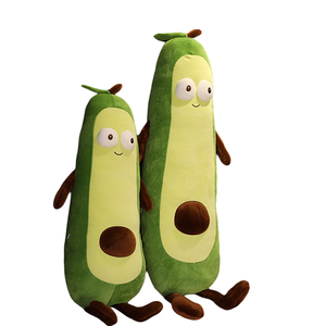 Peluche farciti piante di peluche personalizzate con piante di peluche Custom cuscino giocattoli Kawaii Napping Avocado <span class=keywords><strong>cuscini</strong></span> di peluche personalizzati - Product Image 5