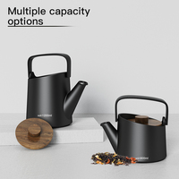 Service à thé Kungfu en céramique mate vintage japonais DHPO comprenant une théière tasse à thé boîte-cadeau élégante pour une utilisation à l'hôtel pour les boissons au café et au thé