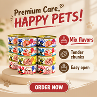 Nourriture humide pour chat MAIDOU, riche en protéines, en conserve de 85 g, sans céréales, pour les chats aux estomacs sensibles, saveur poulet, en-cas