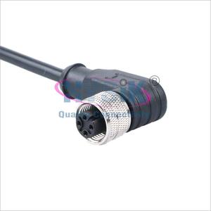 M12 формованный кабель a B D X кодовый разъем Cordset <span class=keywords><strong>2</strong></span> 3 4 5 6 8 12 17 Pin адаптер Шнур IP67 датчик авиационный кабель Ciruclar - Product Image 4