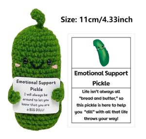 Énergie positive pomme de terre câlin poche cousu à la main en peluche laine poupée à tricoter avec carte drôle saint valentin <span class=keywords><strong>cadeau</strong></span> maison - Product Image 6